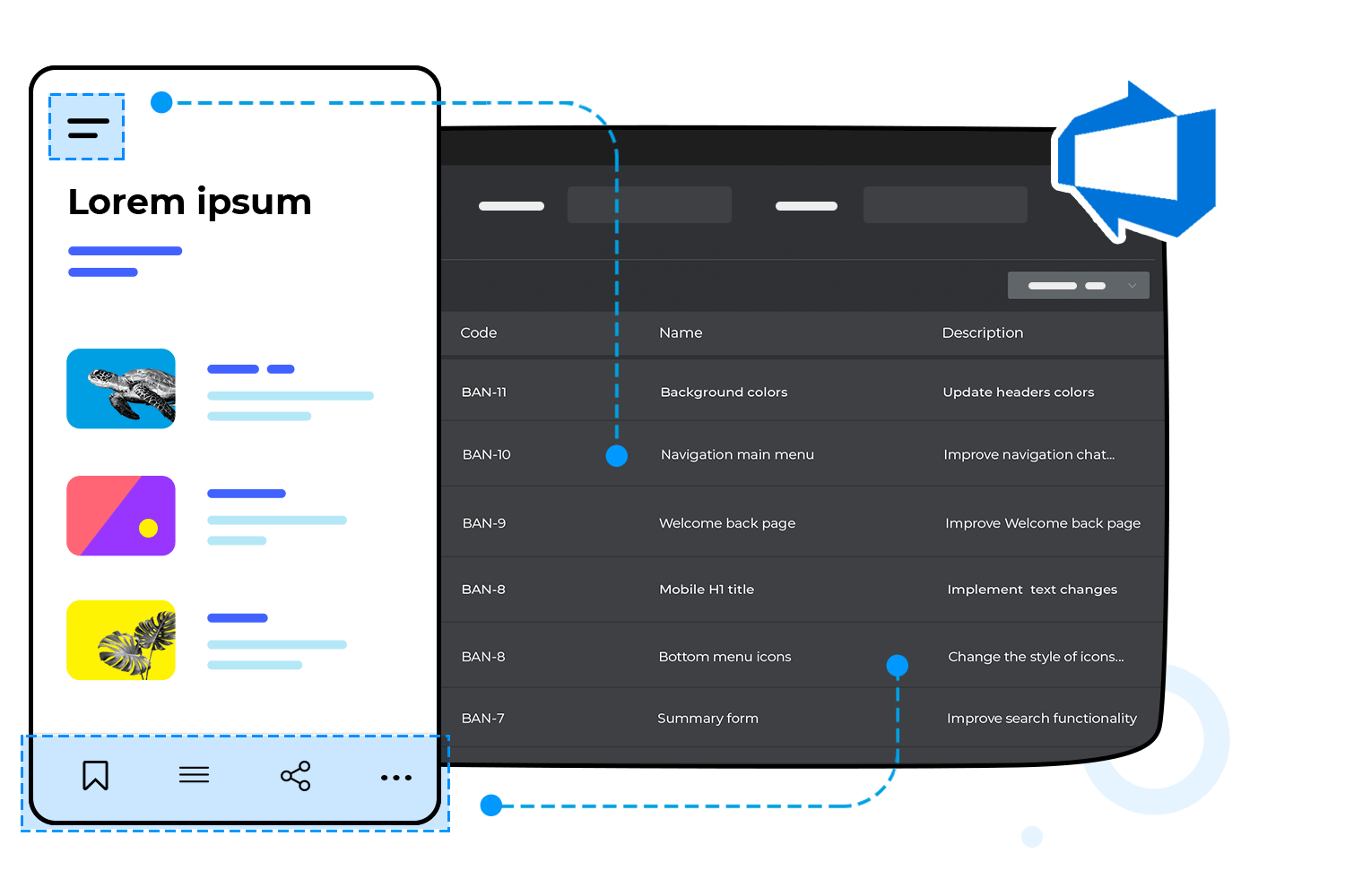 Integration von Justinmind und Azure DevOps